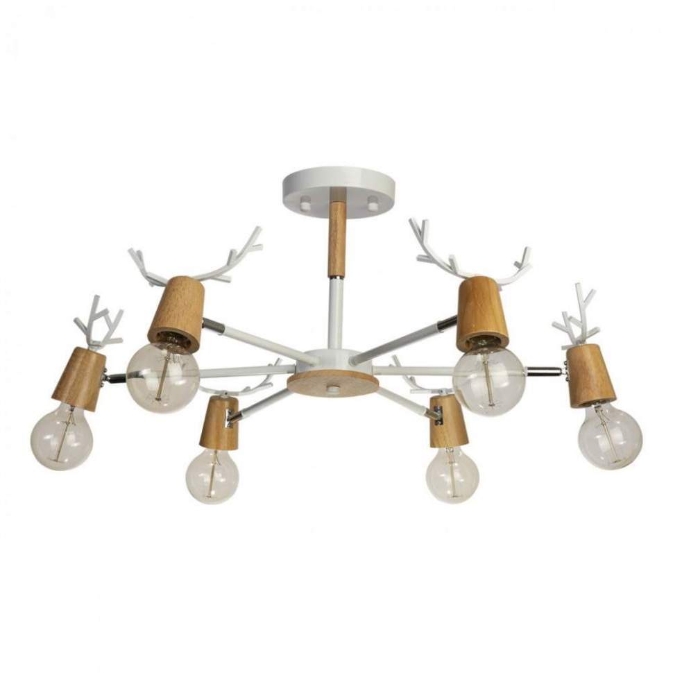 

Люстра потолочная Loft It для детской Sven 10024/6 White
