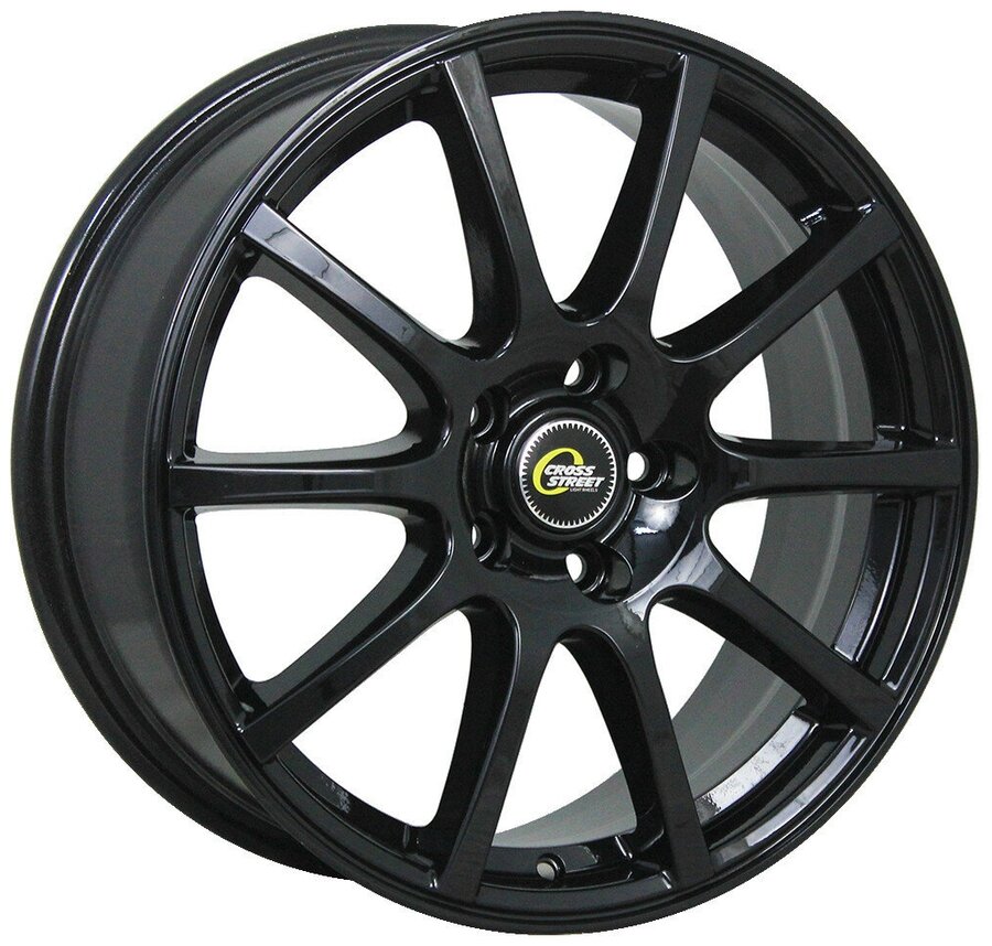 

Колесный диск литой CROSS STREET CR-16 6,0x15 4*108 ET47 d63,4 Черный93, Черный