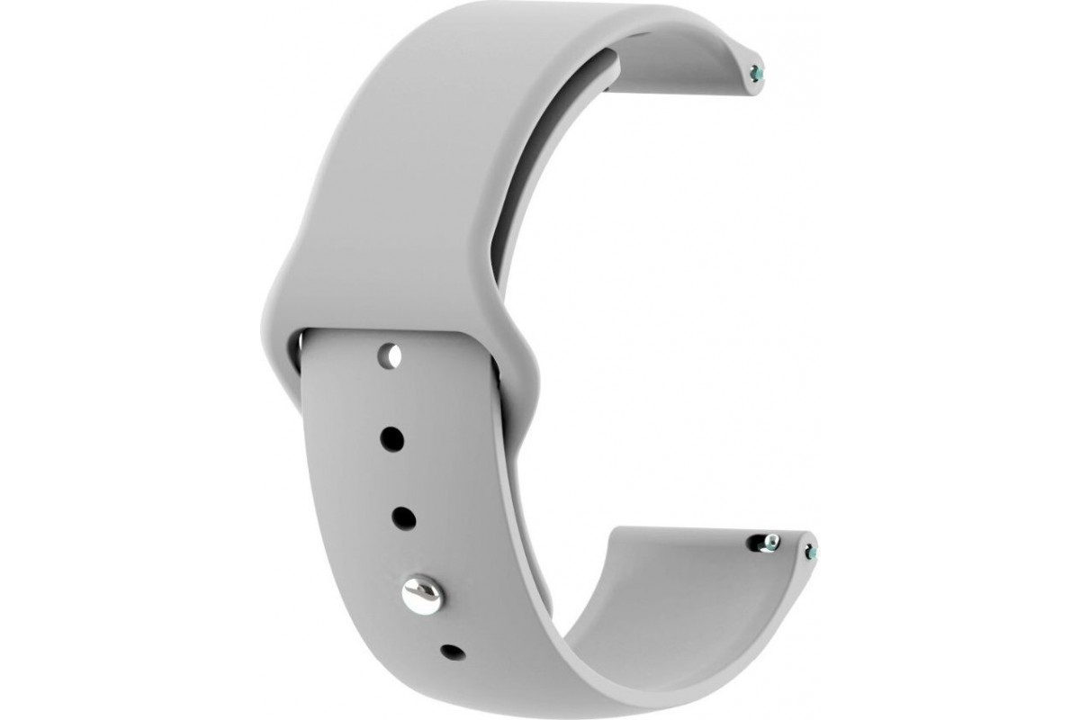 

Ремешок для Haylou LS02, серый, Ремешок силиконовый для Haylou LS02