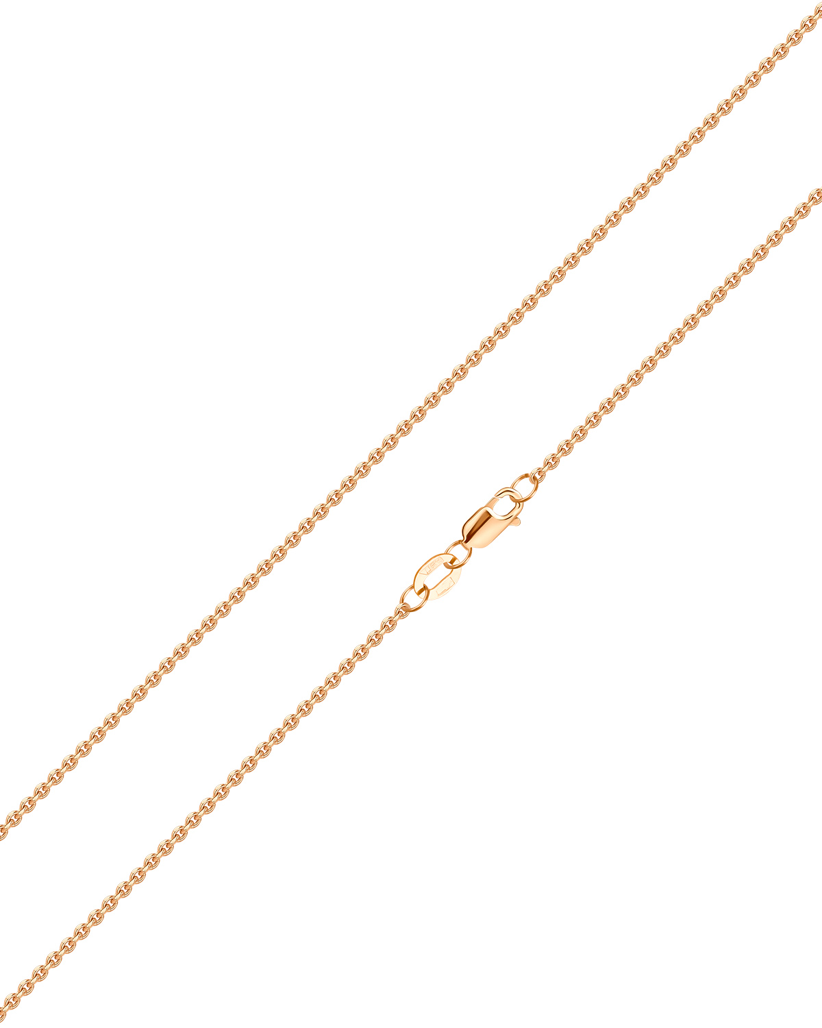 Цепочка из красного золота 55 см MIUZ Diamonds C30-NC12-053PG-035