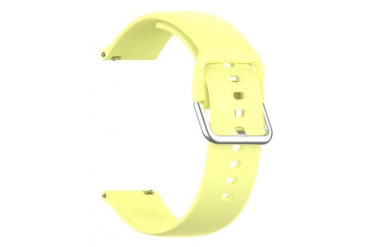 

Ремешок для Haylou LS05, желтый, Ремешок силиконовый для Haylou LS05