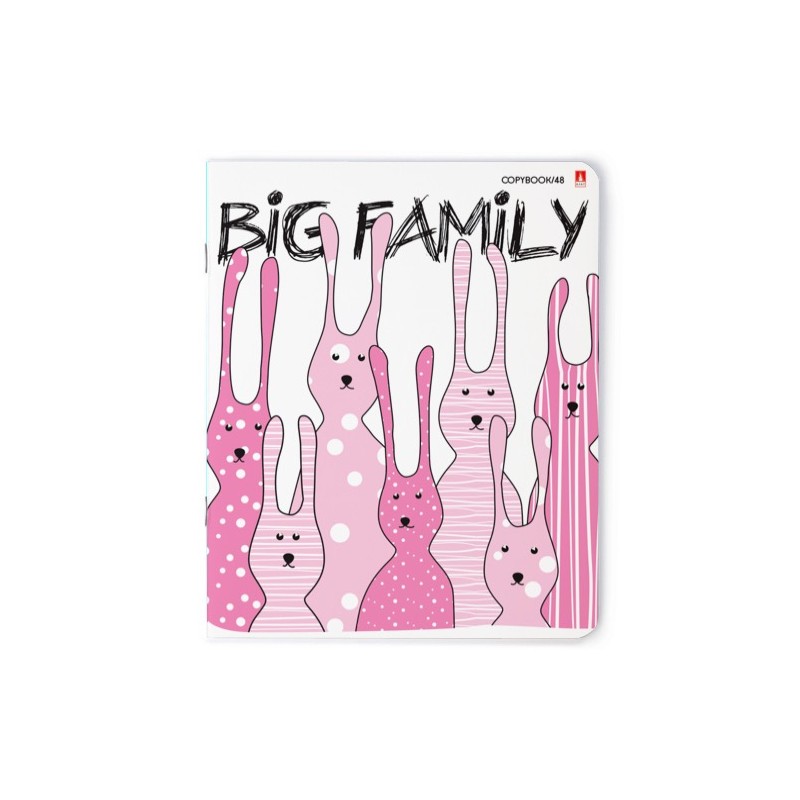 

Тетрадь общая в клетку Альт Big Family 7-48-1075, 48 л., 1 шт.