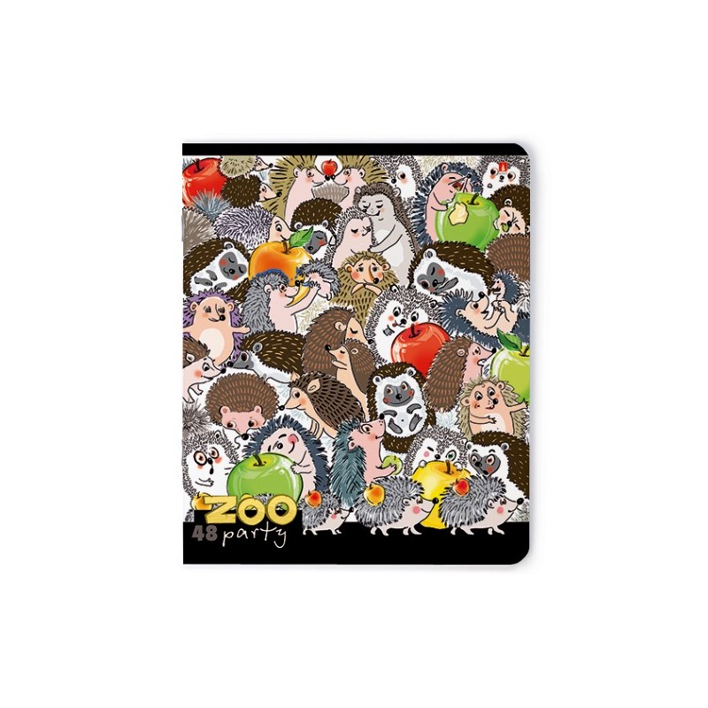 

Тетрадь общая в клетку Альт Zoo Party 7-48-995, 48 л., 1 шт.