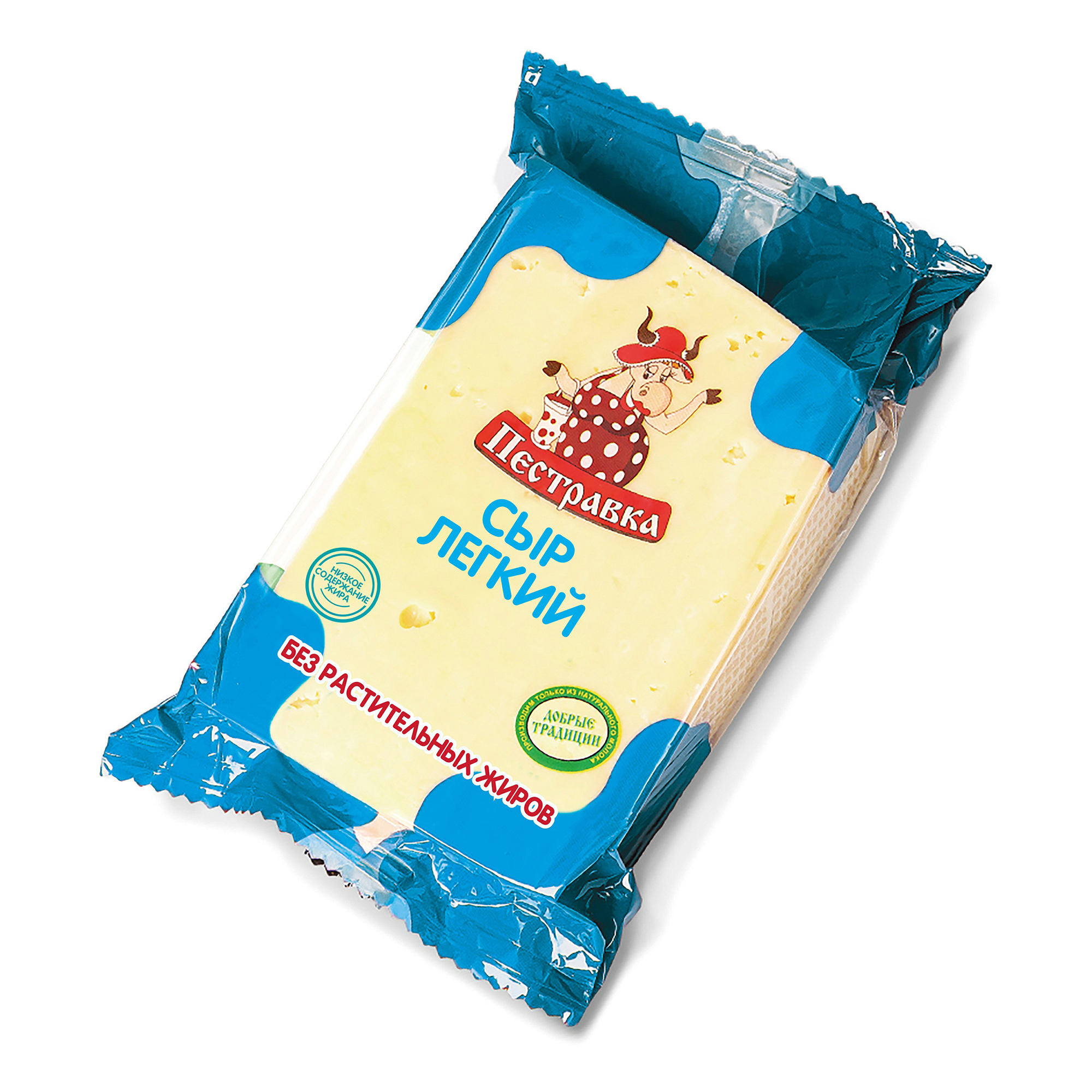 

Сыр полутвердый Пестравка Легкий 18% +-250 г