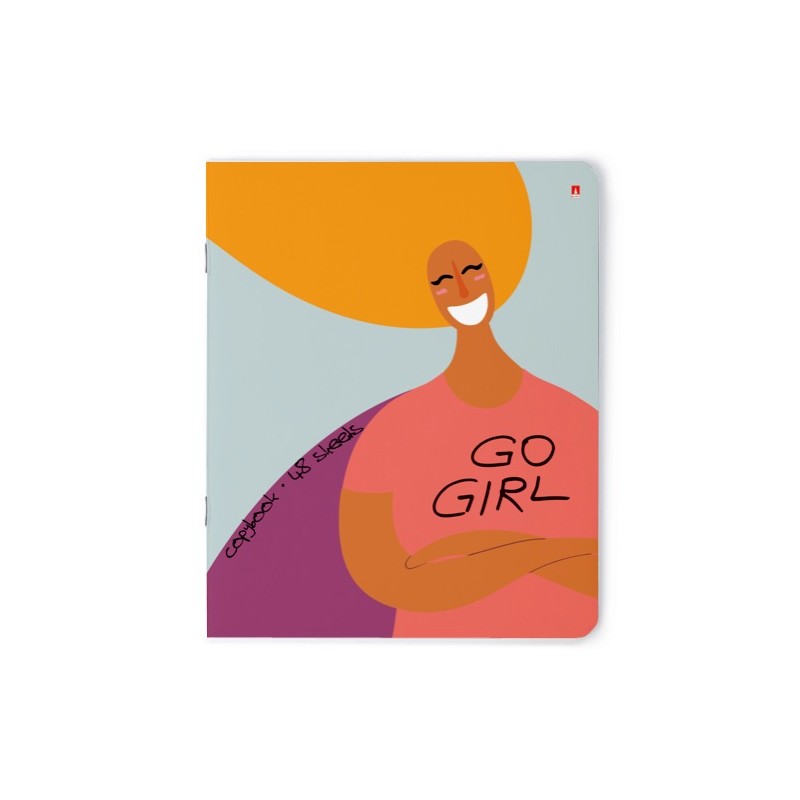 

Тетрадь общая в клетку Альт Девушка-улыбка 7-48-1067, 48 л., 1 шт.