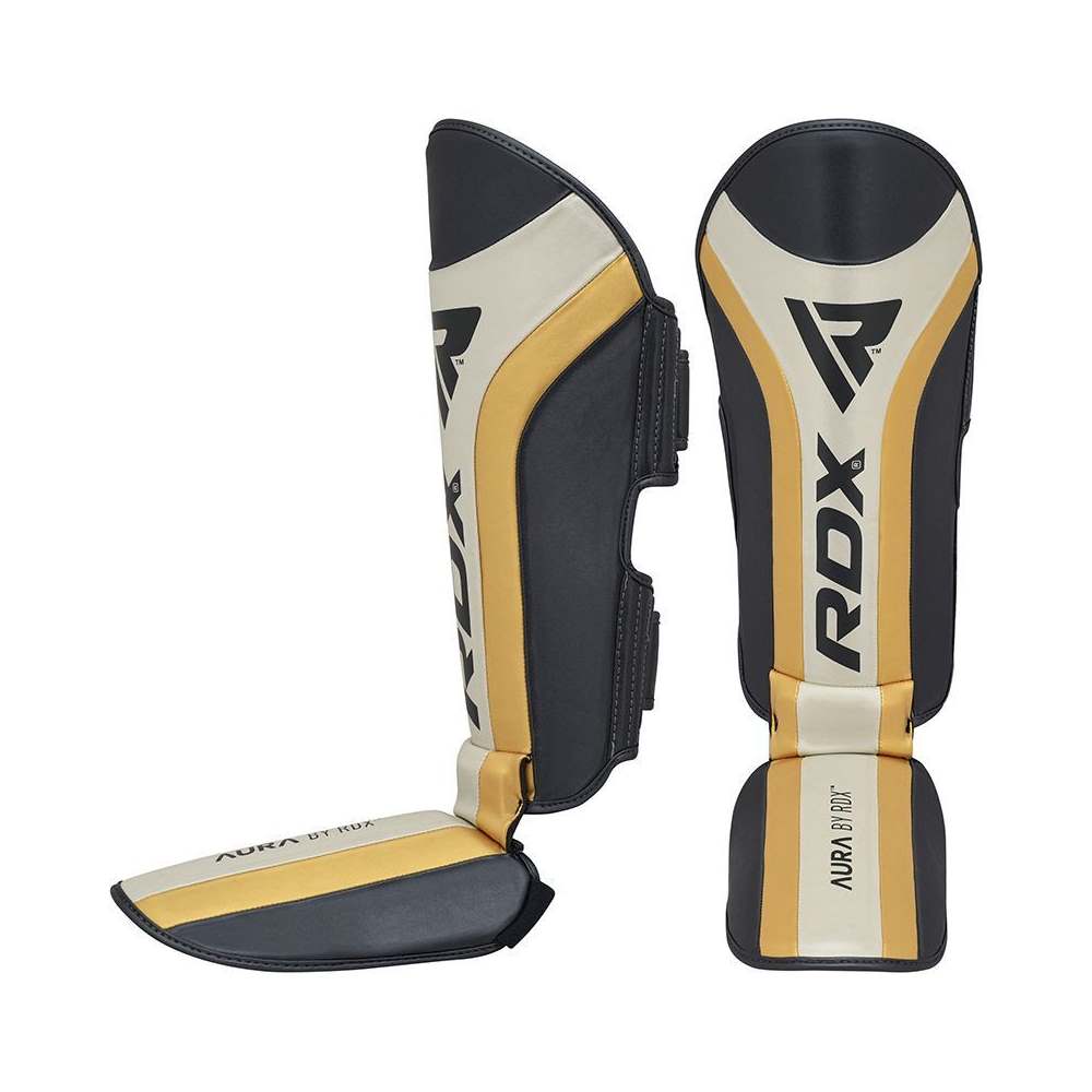 фото Шингарды защита ног rdx t17 aura shin instep guards искусственная кожа черный xl