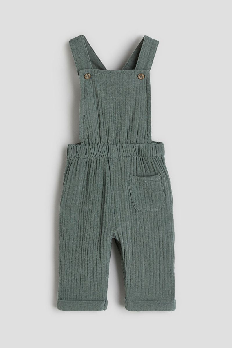 

Полукомбинезон детский H&M 1188187, Темно-зеленый, 74, 1188187