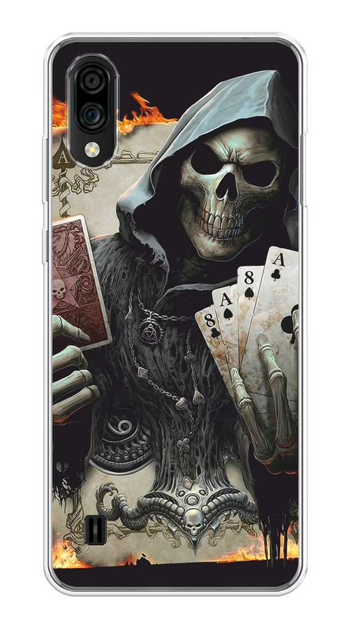 

Чехол на ZTE Blade A51 lite/Blade A5 (2020) "Игра на выбор", Оранжевый;серый;бежевый, 134950-1