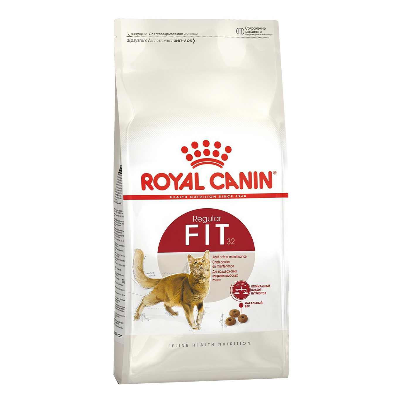Сухой корм для кошек Royal Canin Fit 32, 560 г