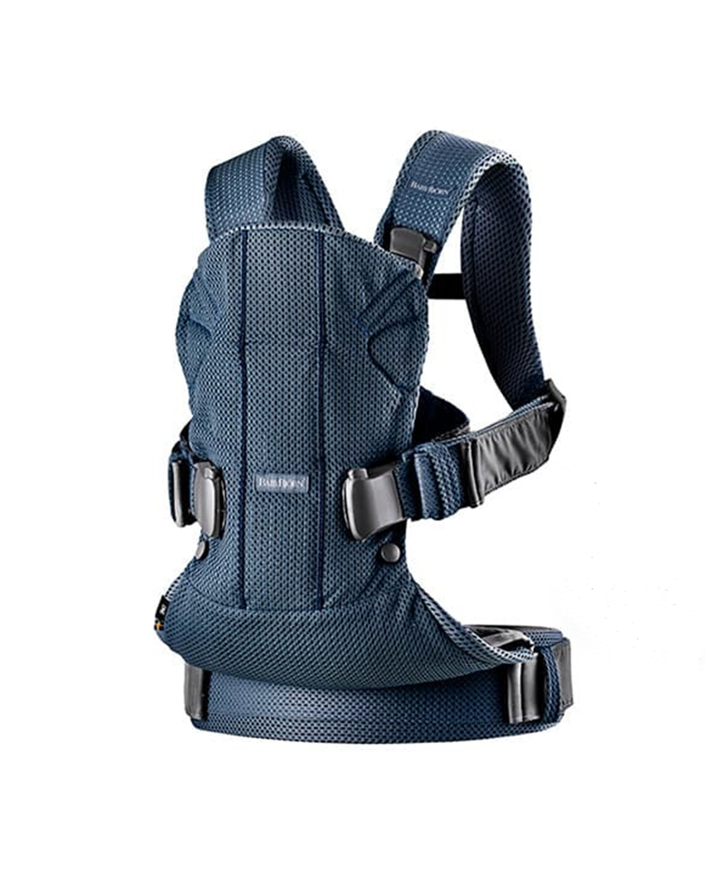 фото Слинг-эргорюкзак babybjorn one air 3d mesh navy_blue babybjörn