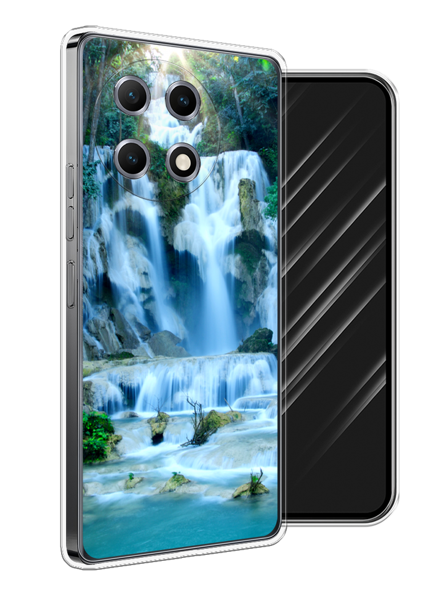 

Чехол Awog на Tecno Camon 30S "Водопад 8", Голубой;зеленый, 309650-1