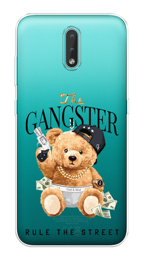 

Чехол на Nokia 2.3 "The Gangster", Бежевый;серый;черный, 123250-6
