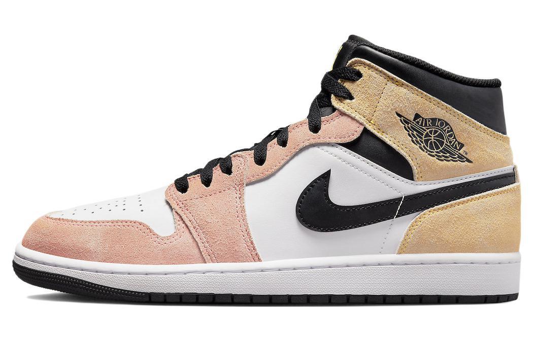 

Кеды унисекс Jordan Air Jordan 1 Mid Flight Club бежевые 42 EU, Бежевый, Air Jordan 1 Mid Flight Club