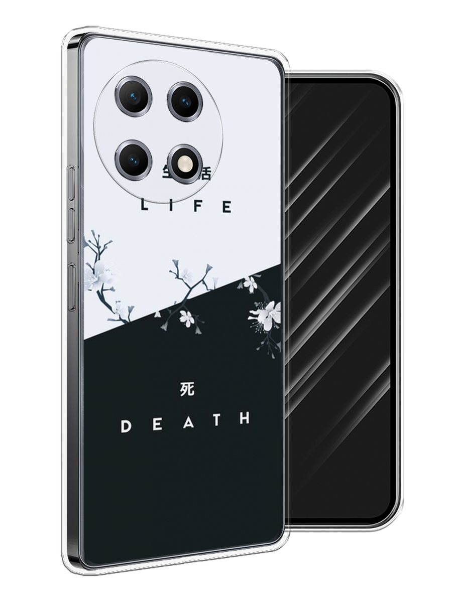 

Чехол Awog на Tecno Camon 30S "Life and death", Черный;серый, 309650-1