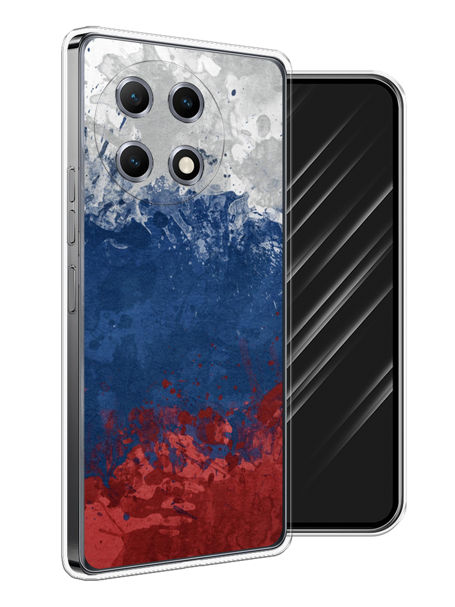 

Чехол Awog на Tecno Camon 30S "Флаг России неровный", Белый;синий;красный, 309650-1