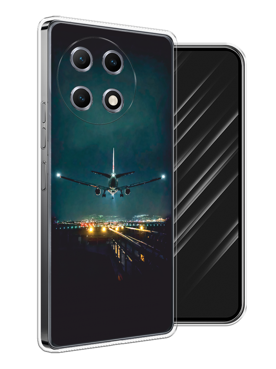 

Чехол Awog на Tecno Camon 30S "Ночной рейс", Черный, 309650-1
