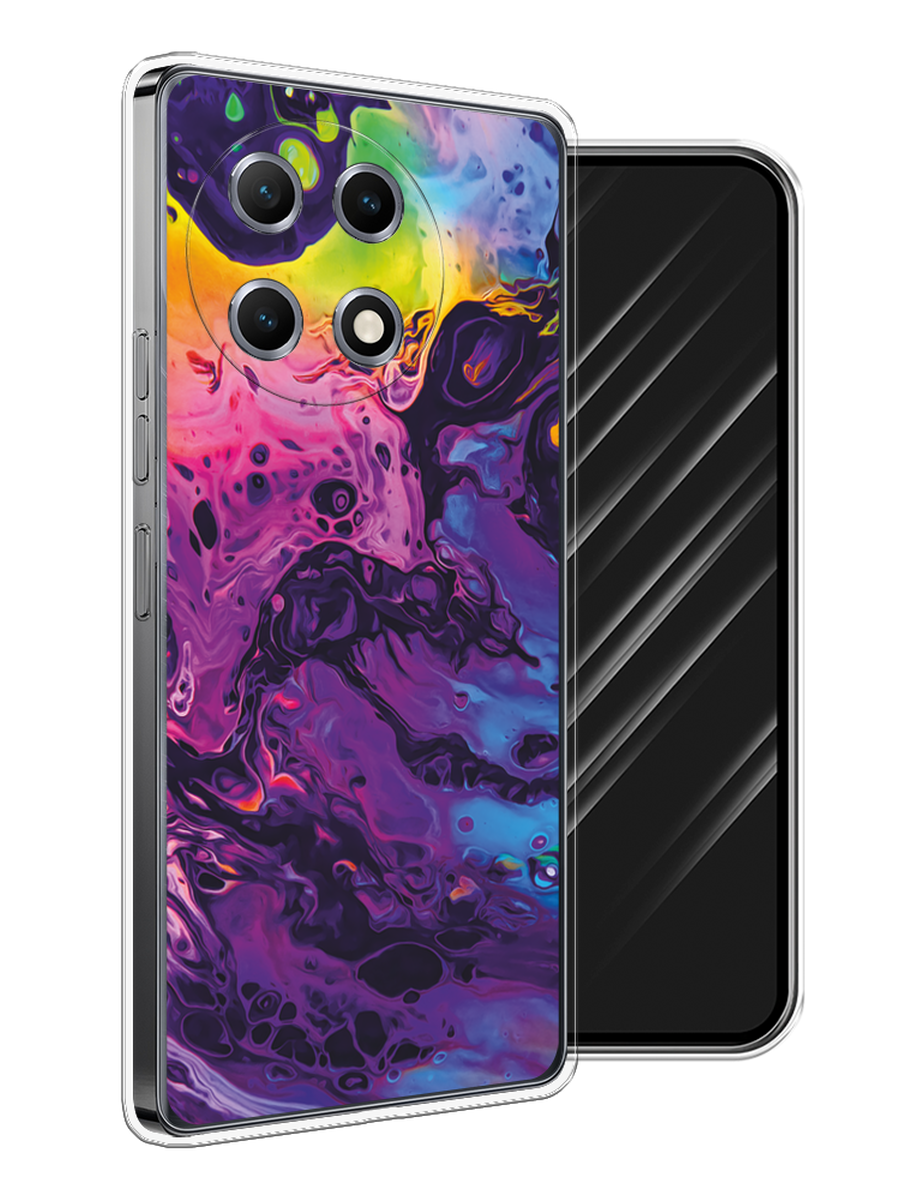 

Чехол Awog на Tecno Camon 30S "ACID fluid", Бордовый, 309650-1