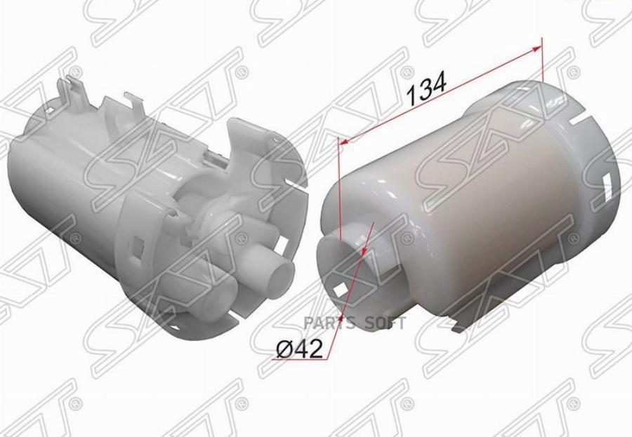 

Фильтр Топливный Mitsubishi Pajero 6g74 6g75 99-12/Colt 02-10 Sat арт. ST-MR529135
