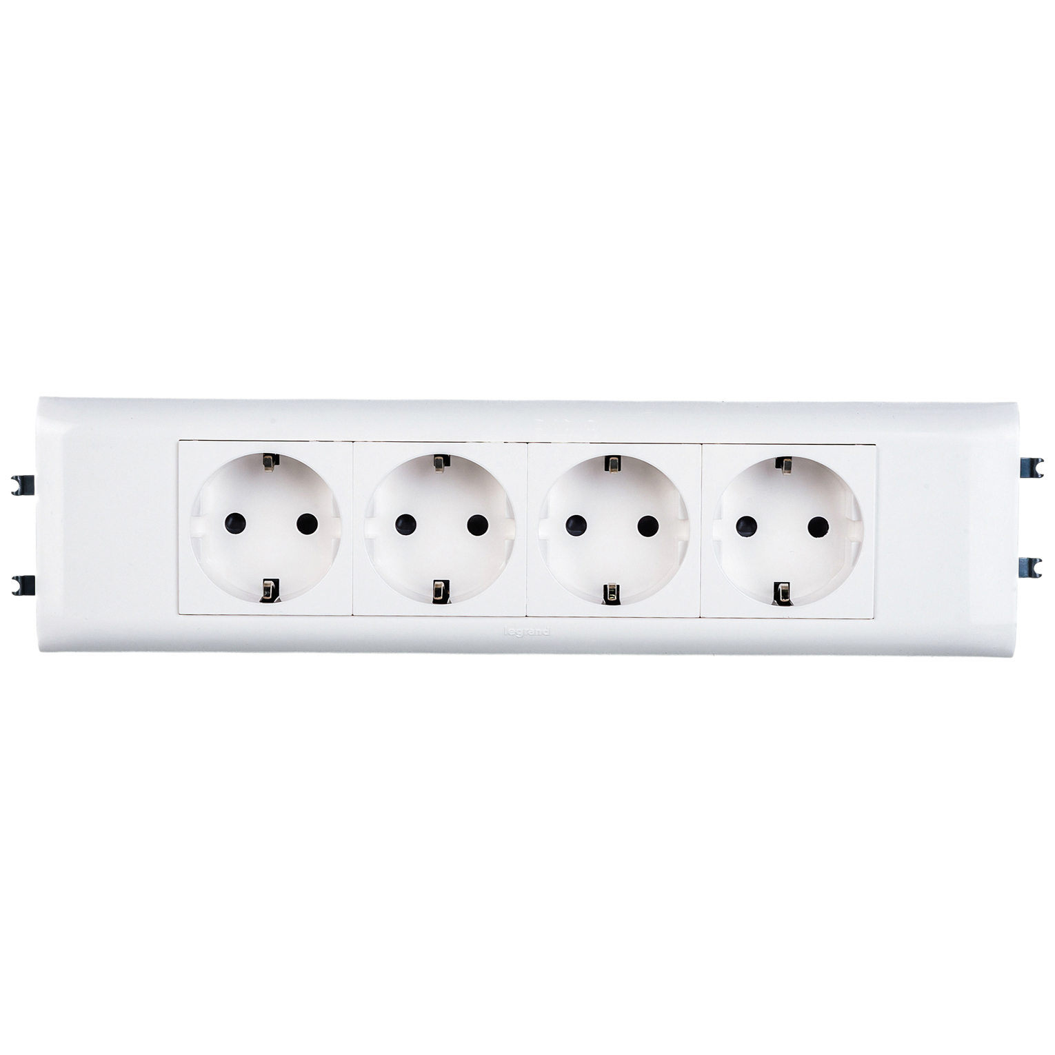 

Legrand Механизм розетки 4-м СП Mosaic New 8мод. для кабель-канала DLP Leg 077434 145955, Белый