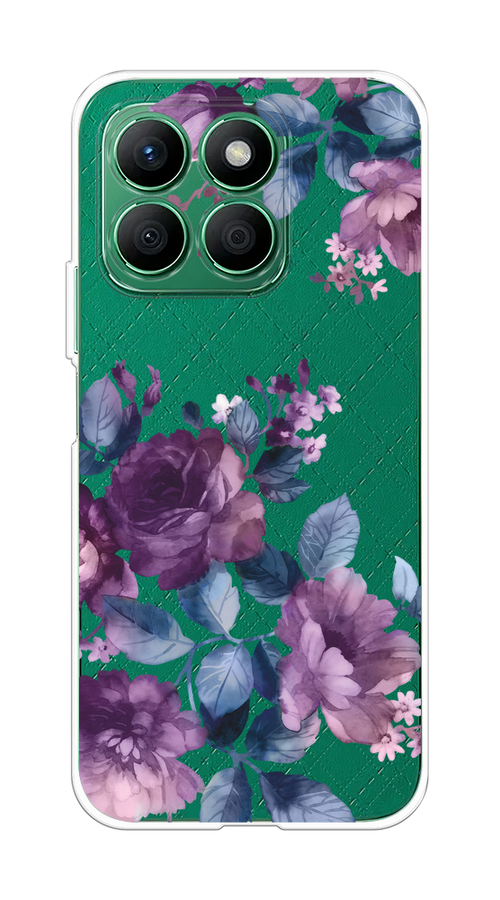 

Чехол на Honor X8B "Purple Blossoms", Синий;фиолетовый, 6123250-1