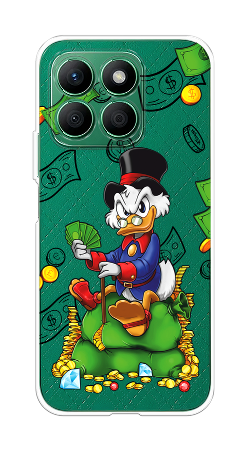 

Чехол на Honor X8B "Scrooge Richness", Черный;синий;зеленый, 6123250-1