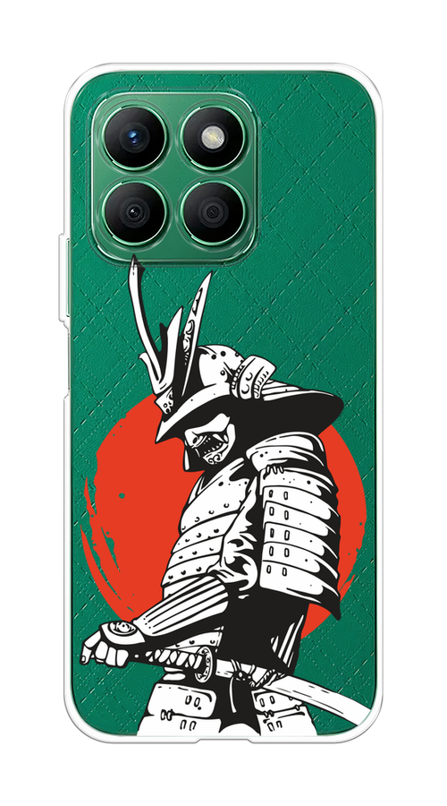 

Чехол на Honor X8B "Самурай с катаной", Черный;красный;белый, 6123250-1