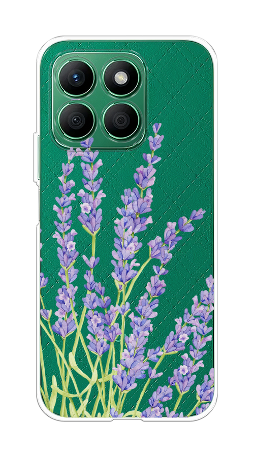 

Чехол на Honor X8B "Лавандовые стебли", Фиолетовый;зеленый, 6123250-1
