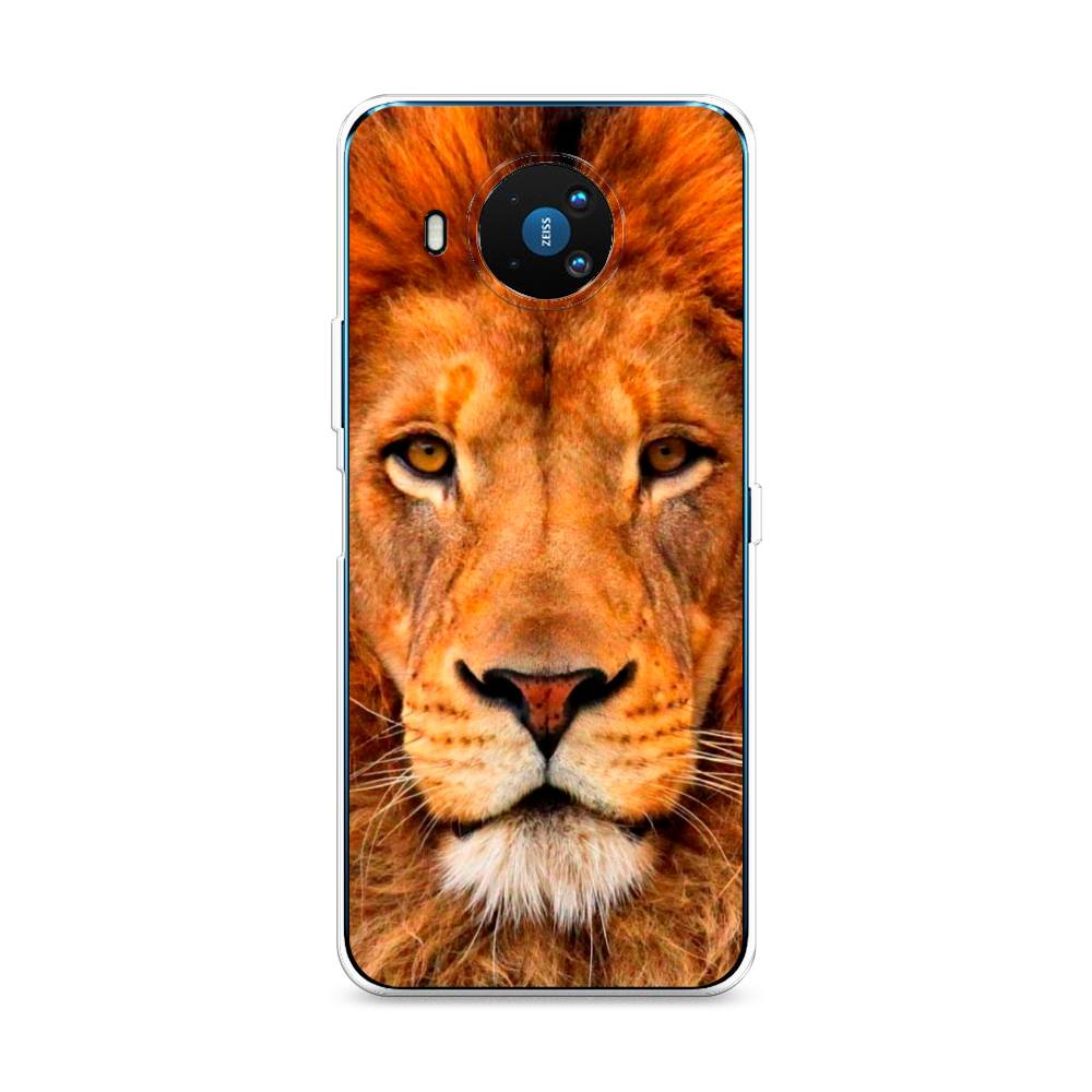 

Чехол на Nokia 8.3 "Благородный лев", Оранжевый, 123550-1