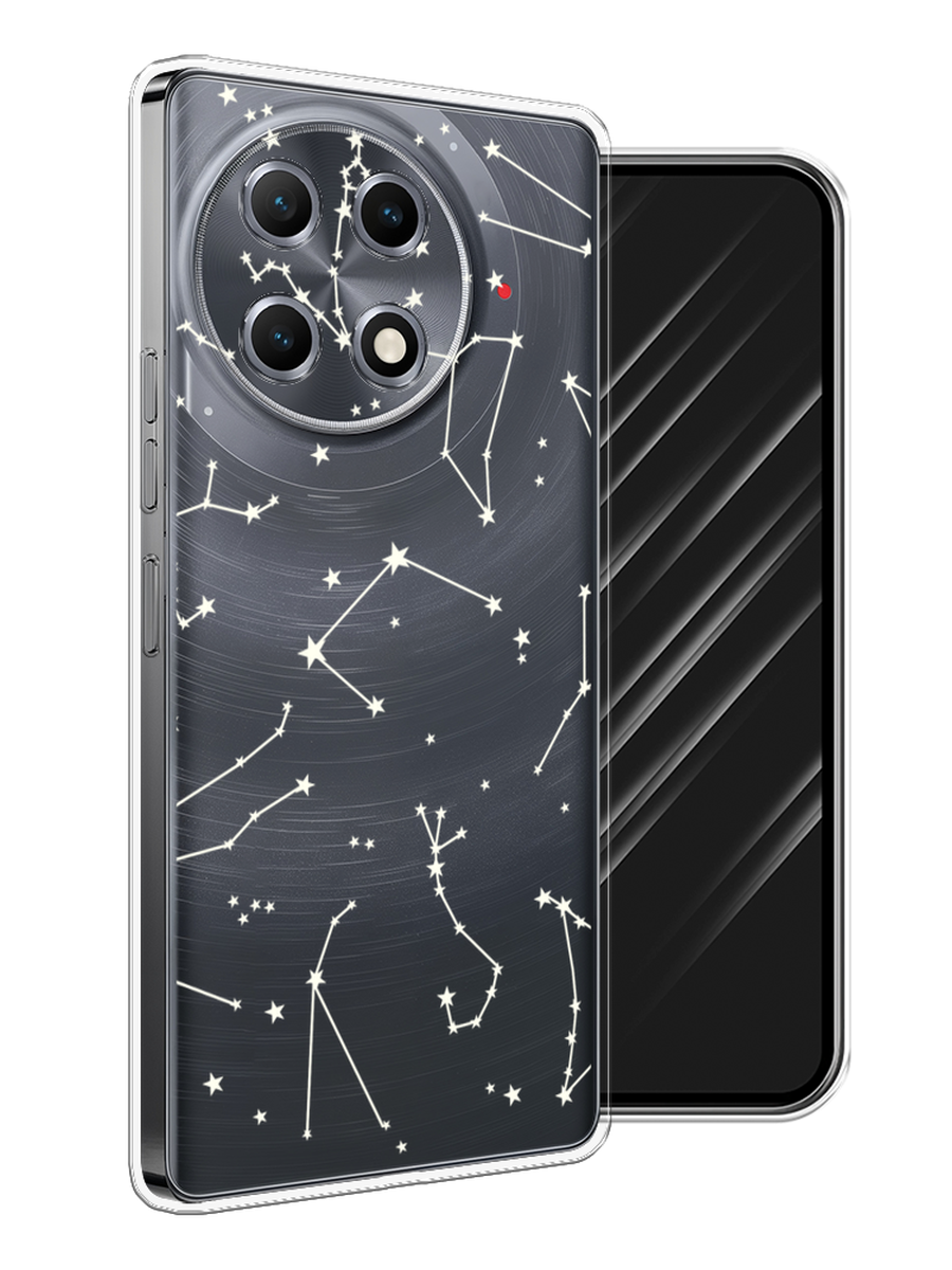 

Чехол Awog на Tecno Camon 30S "Созвездия", Прозрачный;серый;бежевый, 309650-1