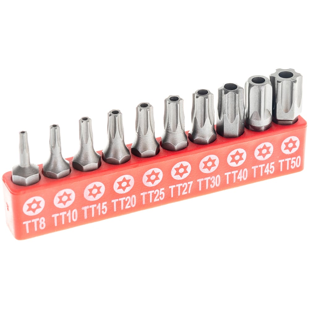 

Forsage Набор бит TORX с отверстием 10пр. 1/4" в блистере 8366 F-21022T