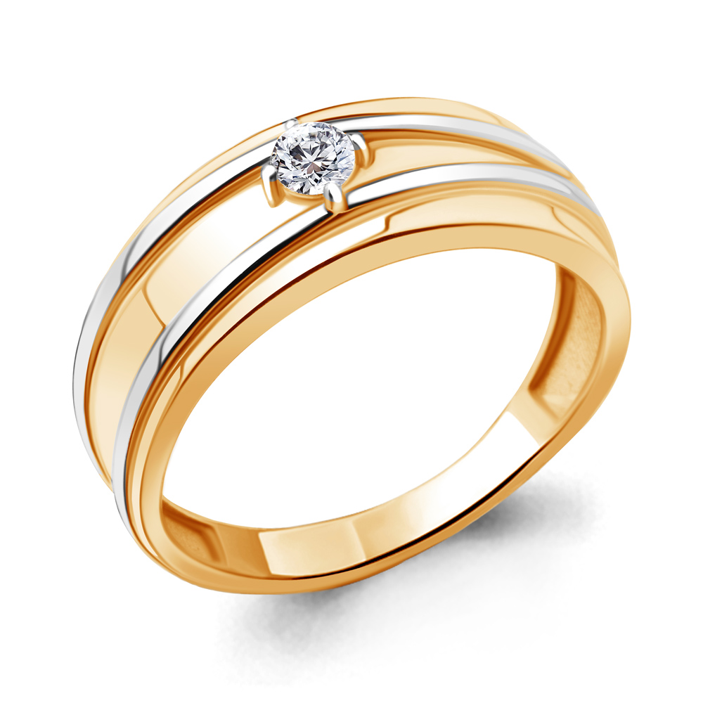 

Кольцо из серебра р. 17,5 AQUAMARINE 67170А_925_з, 67170А_925_з