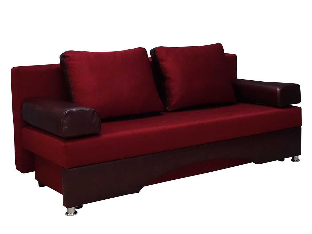 фото Диван-кровать элегантный стиль мария, красный