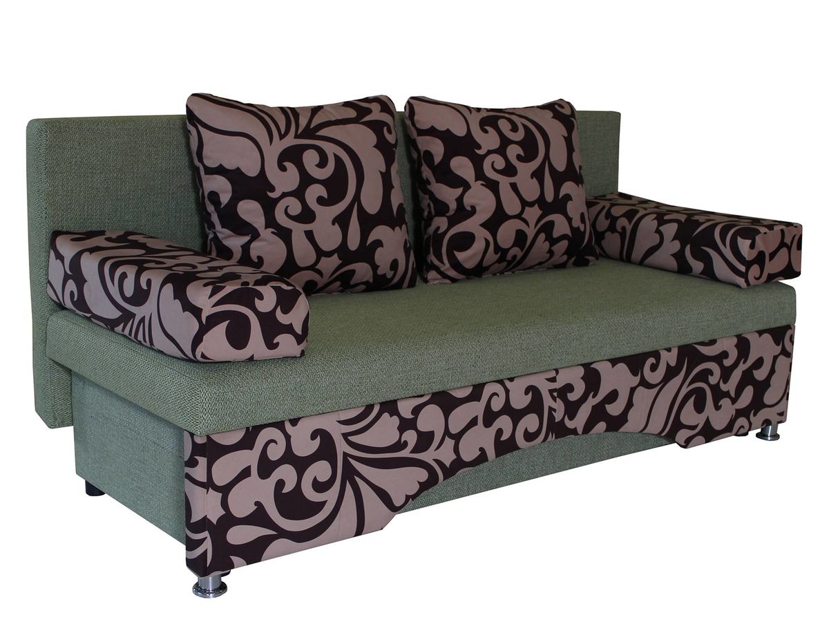 фото Диван-кровать элегантный стиль мери, оливковый