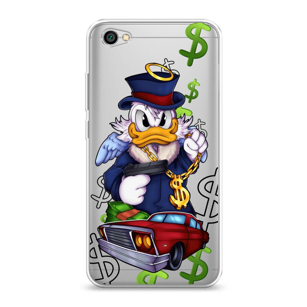 

Чехол на Xiaomi Redmi Note 5A "Scrooge McDuck with a Gold Chain", Красный;синий;белый, 32250-6