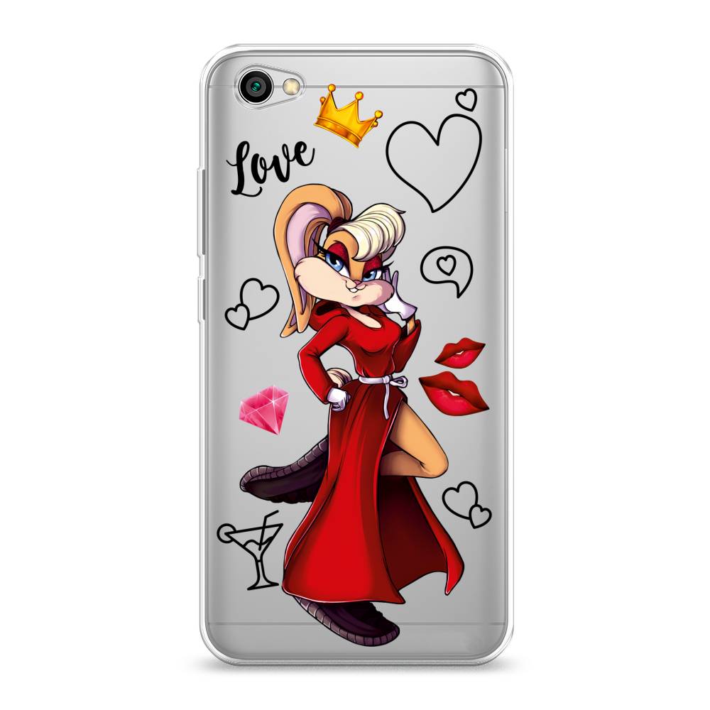 

Чехол на Xiaomi Redmi Note 5A "Rich Lola Bunny", Красный;бежевый;оранжевый, 32250-6