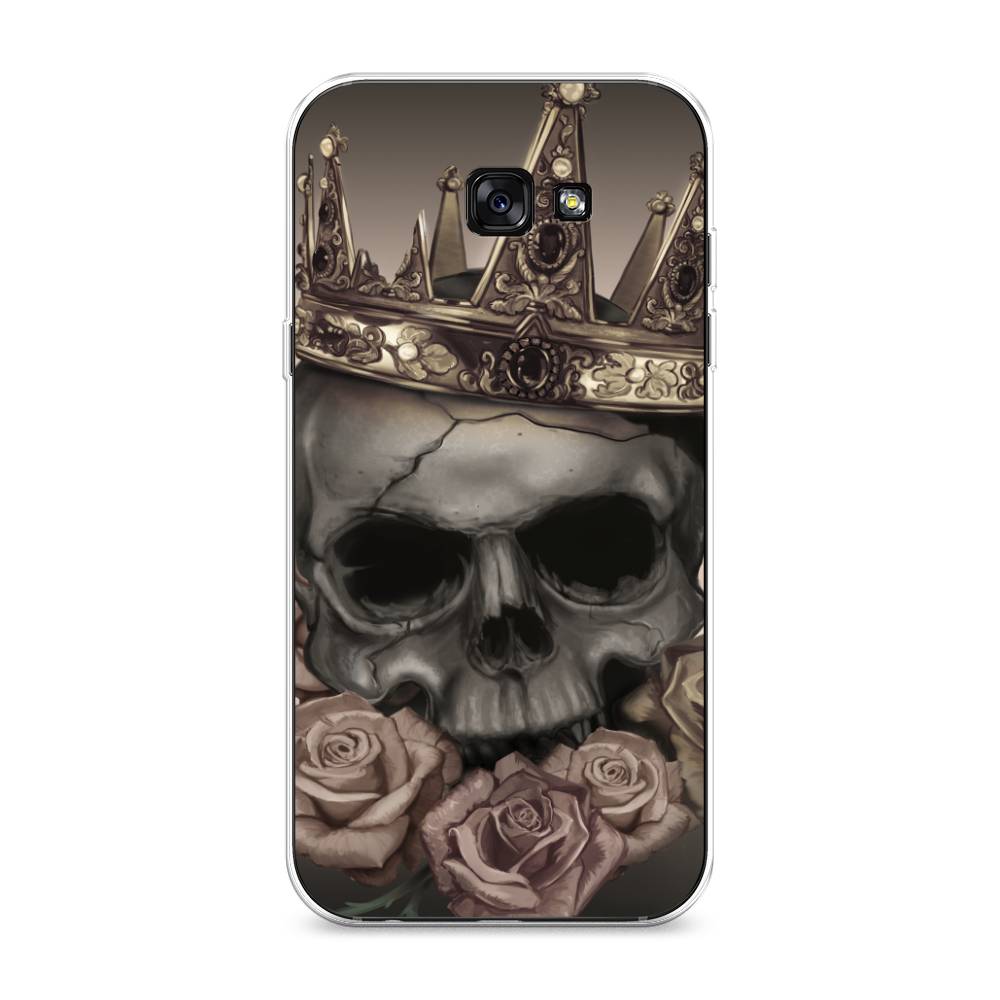 

Чехол Awog на Samsung Galaxy A7 2017 / Самсунг A7 2017 "Череп 22", Серый;черный;бежевый, 20950-9