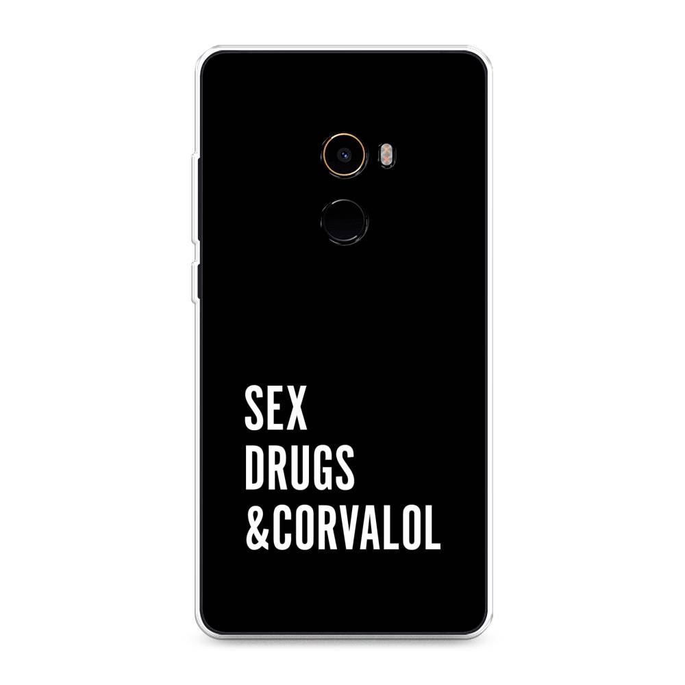 

Чехол на Xiaomi Mi Mix 2 "Corvalol", Черный;серый;белый, 32550-6