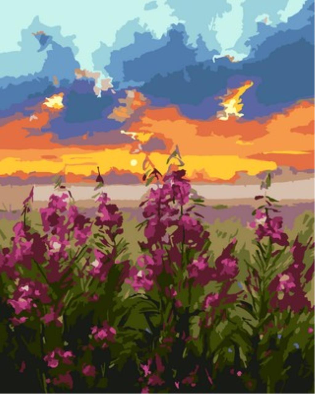 

Картина по номерам Lori "Иван-чай" 40x50, 40x50