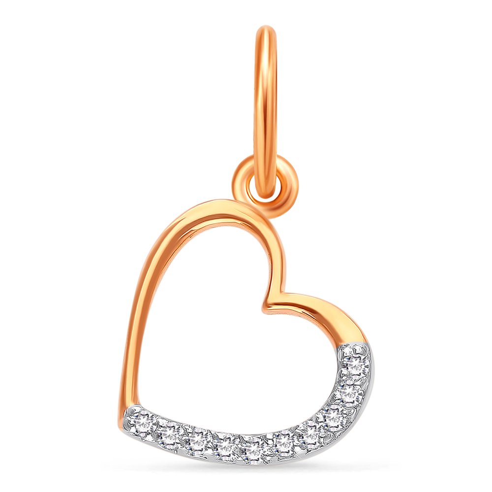 

Подвеска из красного золота с фианитом 585Gold 303002622, 303002622