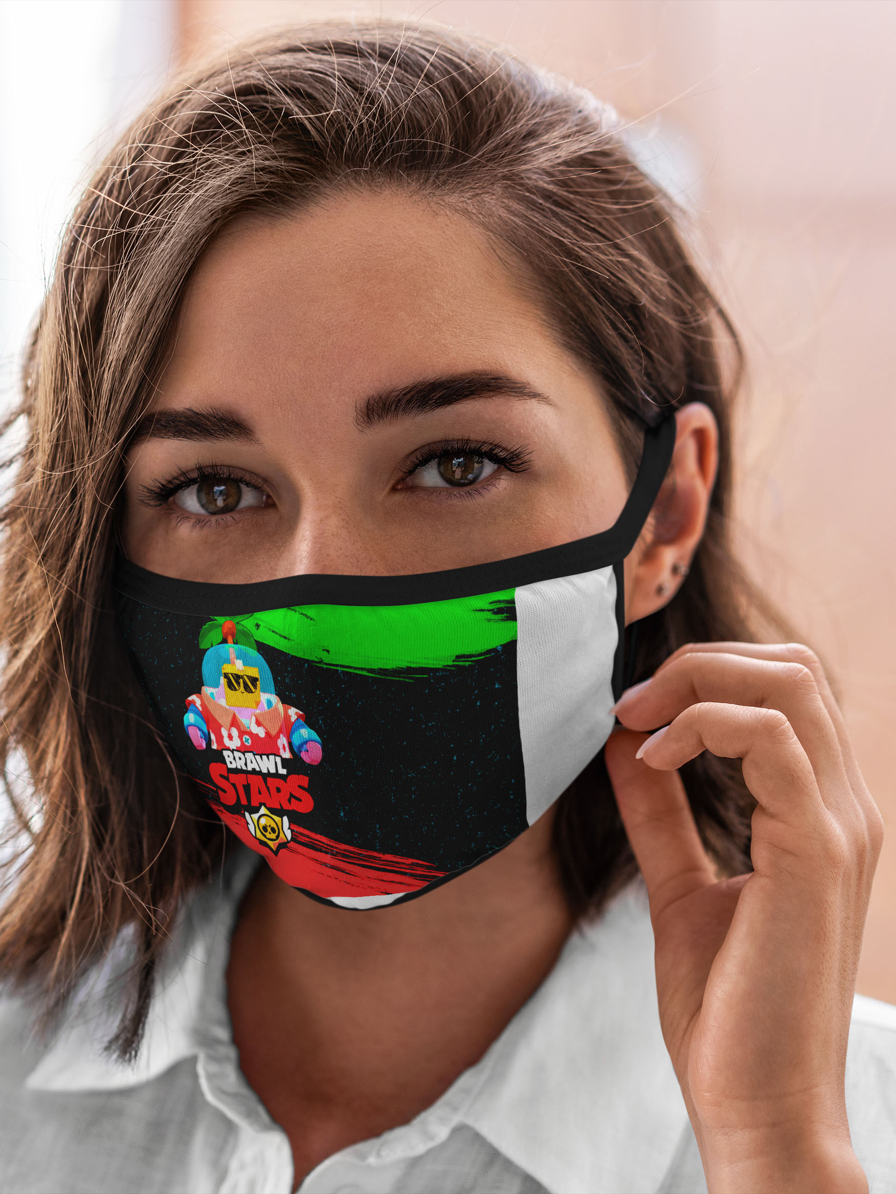 

Многоразовая маска унисекс Burnettie Brawl Stars New Sprout 8, Разноцветный, Brawl Stars New Sprout 8