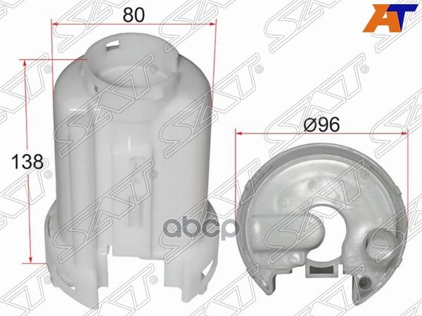

Фильтр Топливный Mazda 323 98-04/Premacy 00-02/Familia 1.3 00-03 SAT STZL0520490A