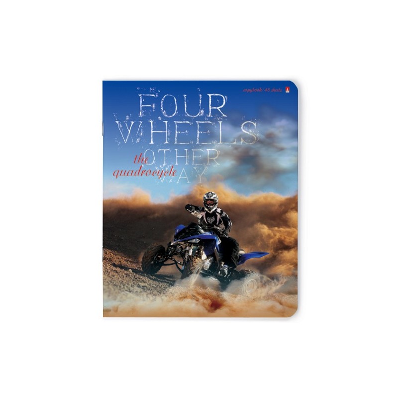 

Тетрадь общая в клетку Альт Квадроциклы. Экстрим 7-48-382, 48 л., 1 шт.