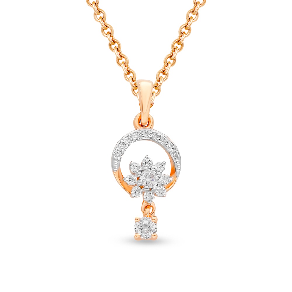 

Подвеска из красного золота с фианитом 585Gold 303002689, 303002689