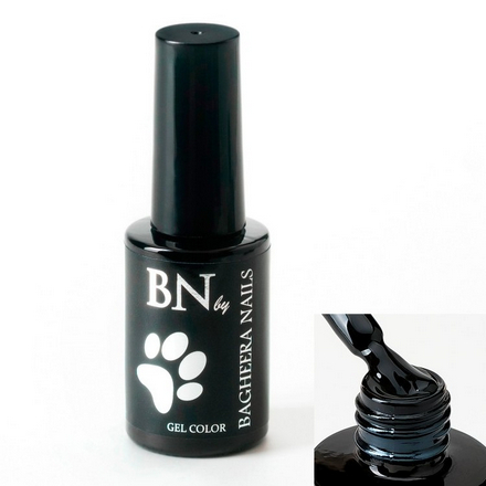 

Гель-лак для ногтей Bagheera Nails gl-blk профессиональный, Black, 10 мл