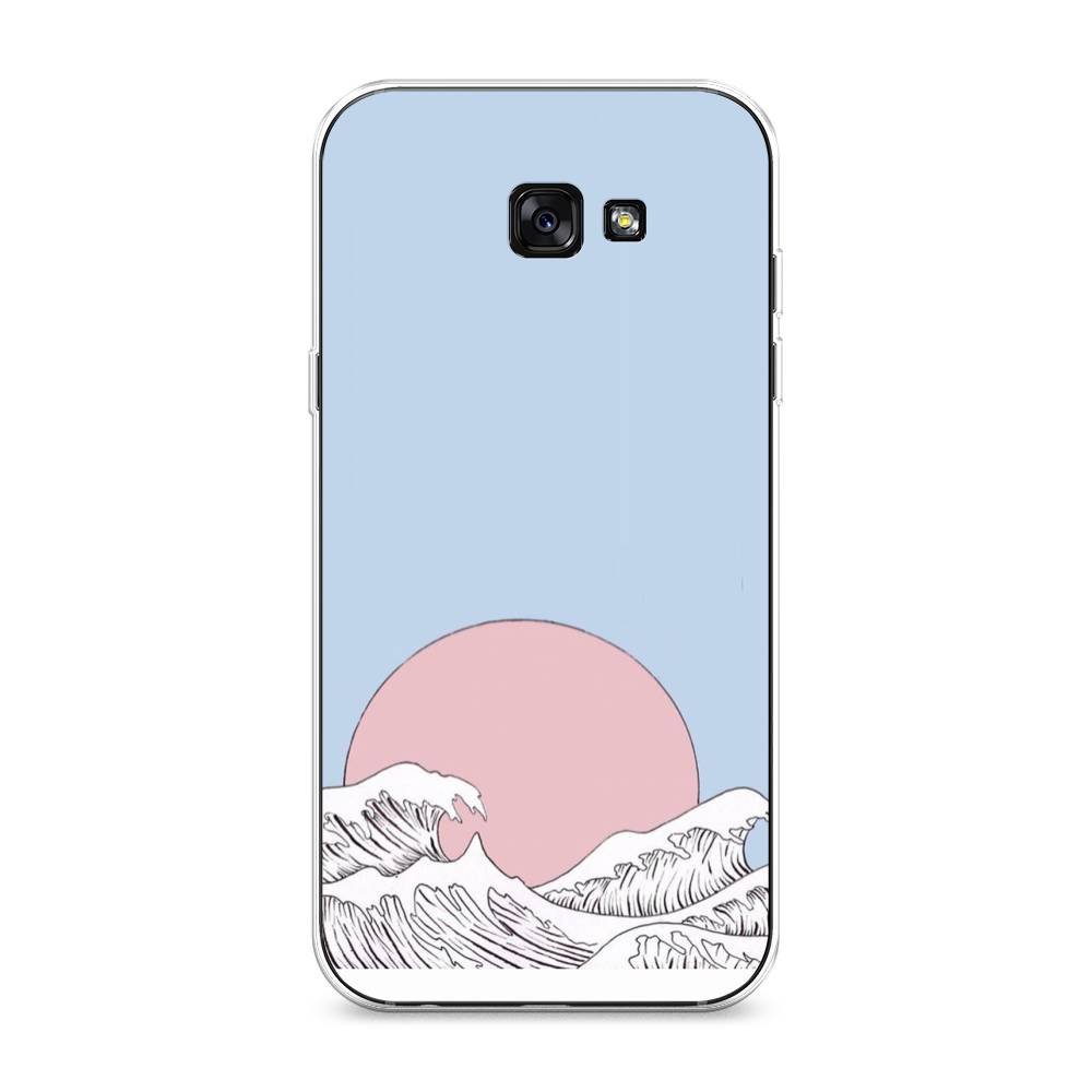 

Чехол Awog на Samsung Galaxy A7 2017 / Самсунг A7 2017 "Японское солнце", 20950-10