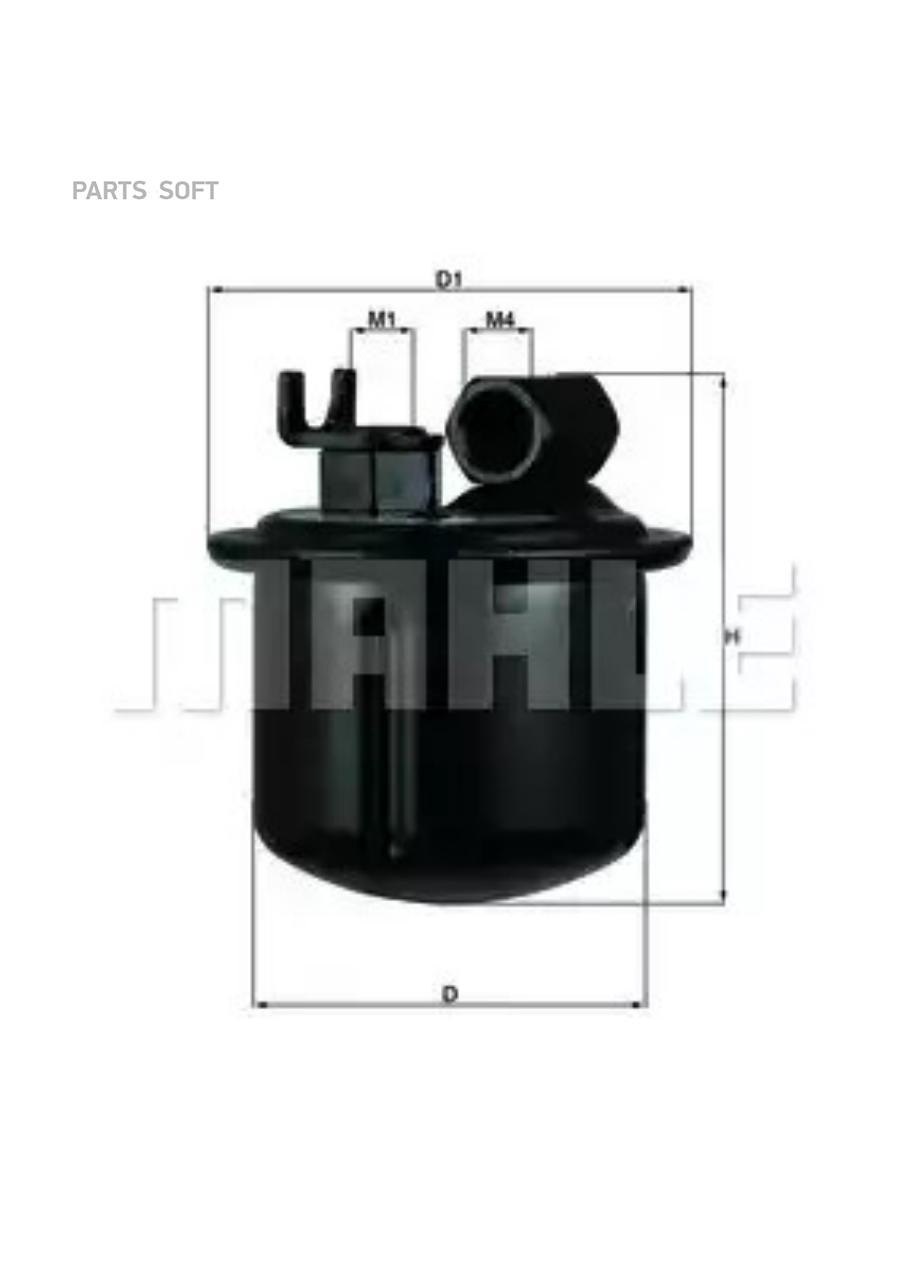 

Фильтр топливный KNECHT KL183