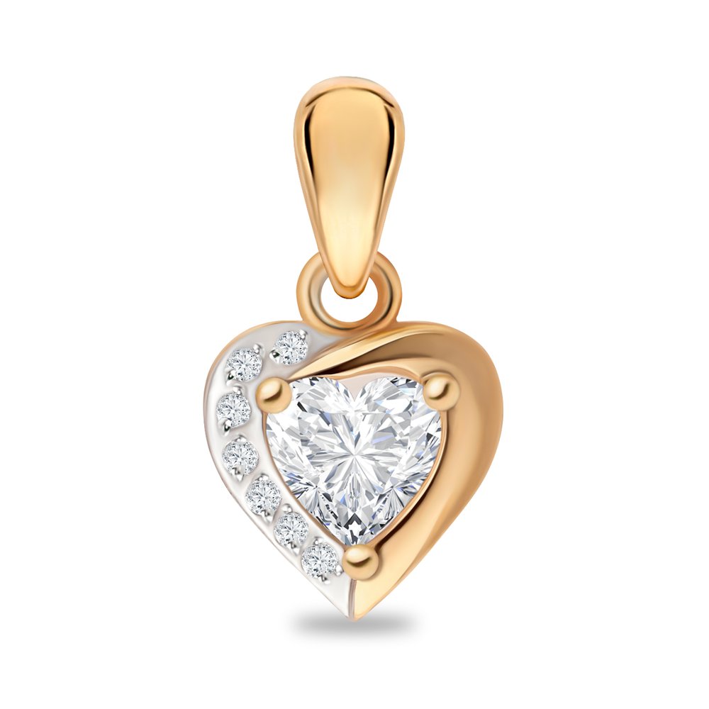 

Подвеска из красного золота с фианитом 585Gold 12003000567, 12003000567