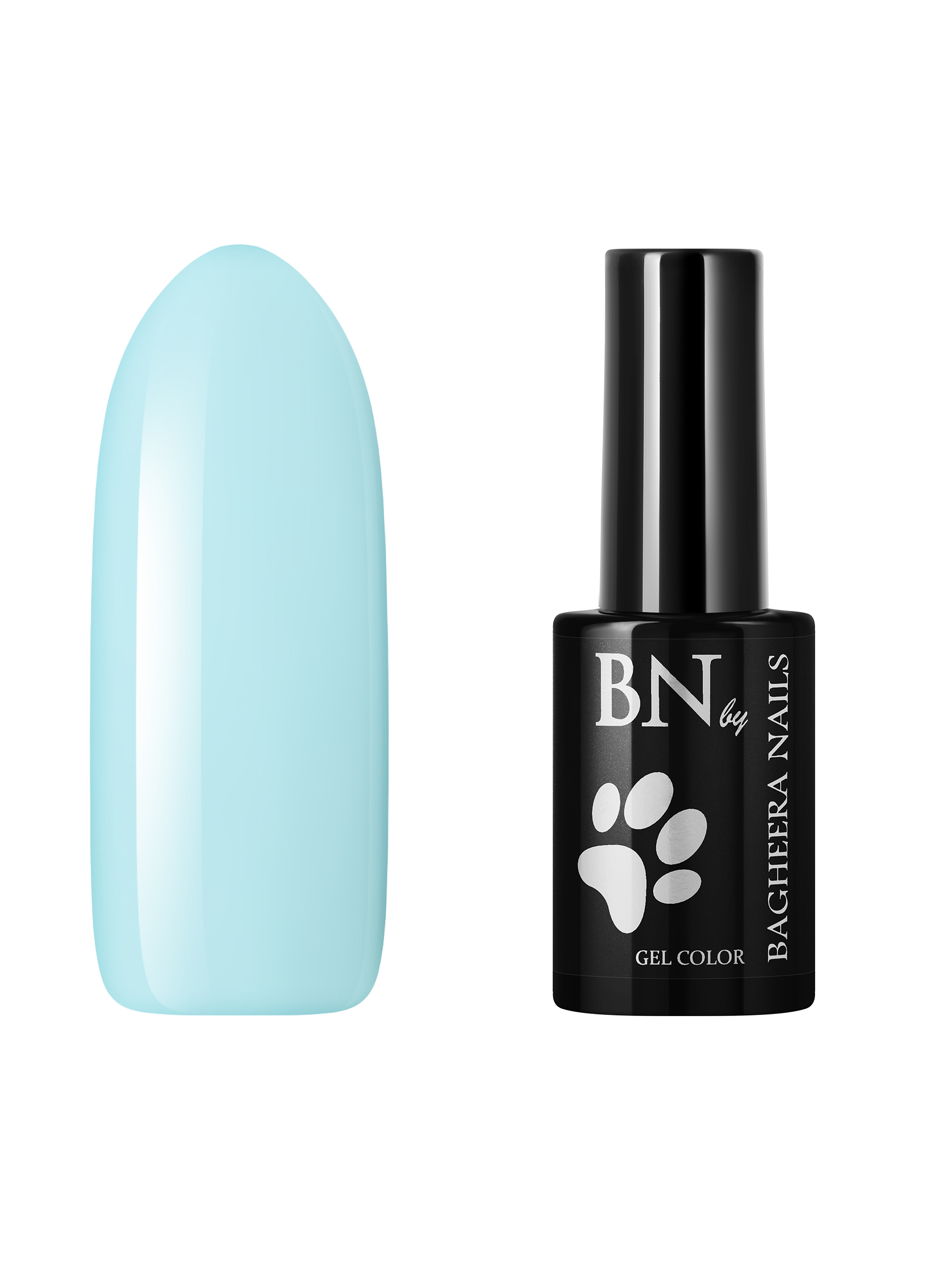 Гель-лак для ногтей Bagheera Nails Pastel pas-002 профессиональный, 10 мл