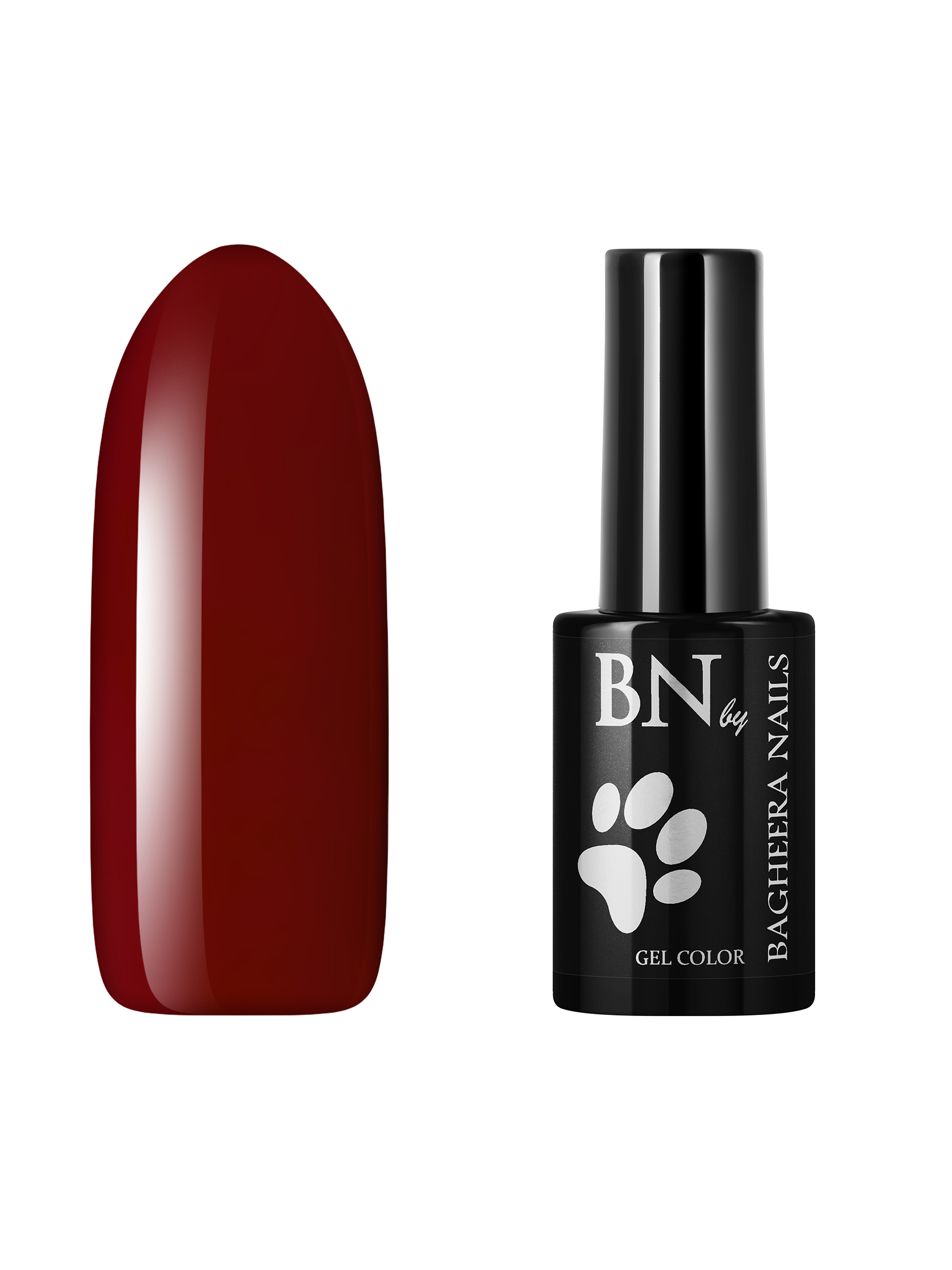 

Гель-лак для ногтей Bagheera Nails Red BN Red red-011 профессиональный, 10 мл