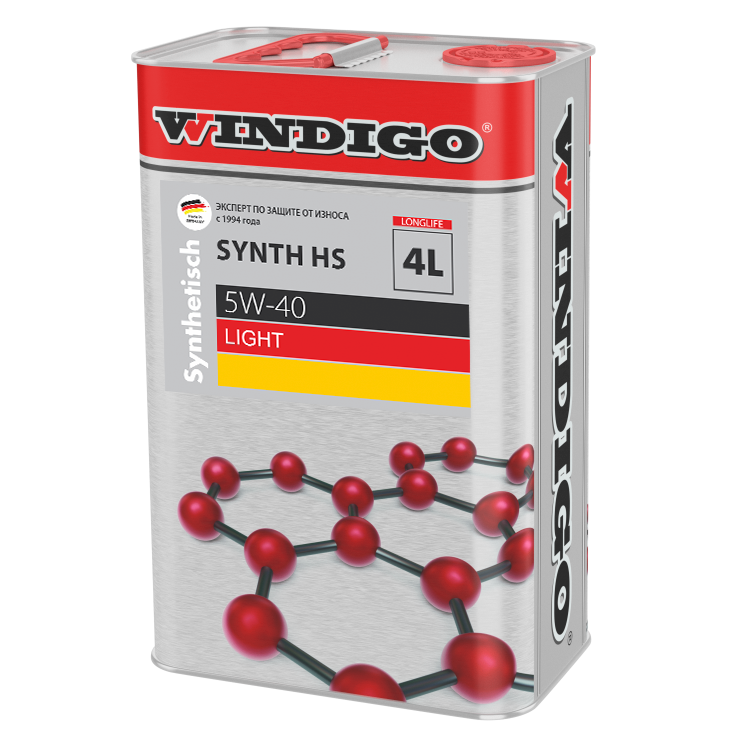 WINDIGO WINDIGO SYNTH HS 5W-40 LIGHT (4 литра)